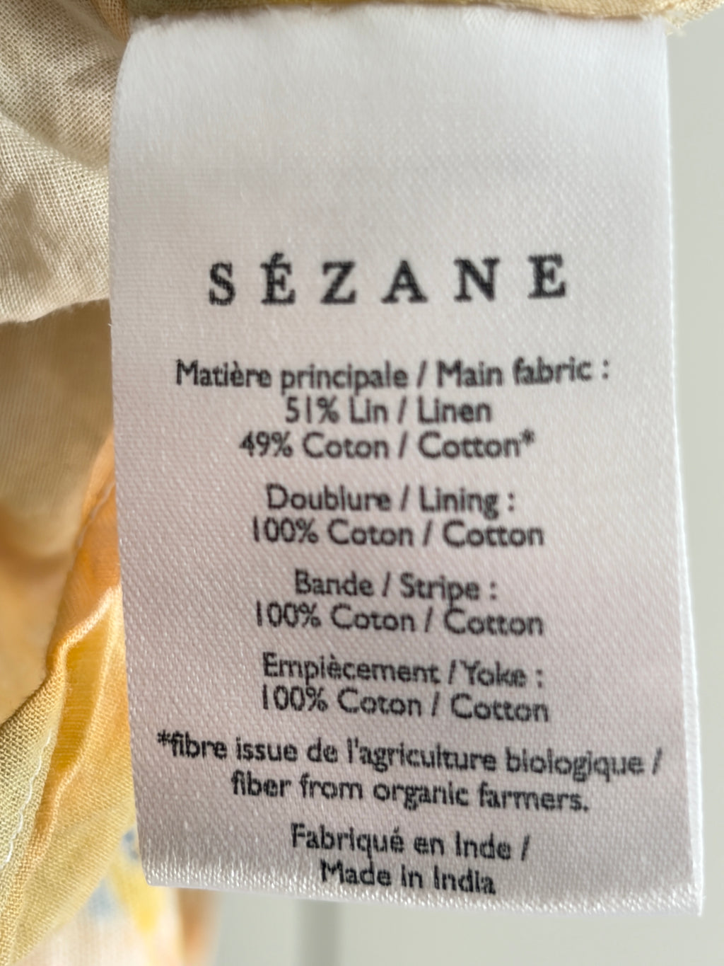Sézane Zarri Dress, Sz 38