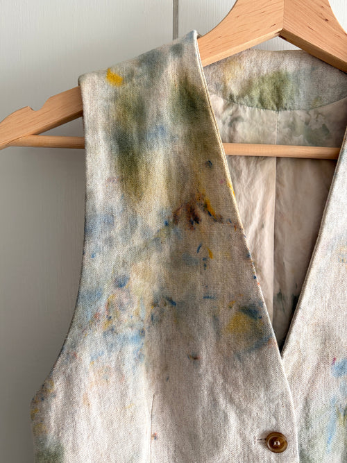 Apiece Apart Linen Vest, Sz 2
