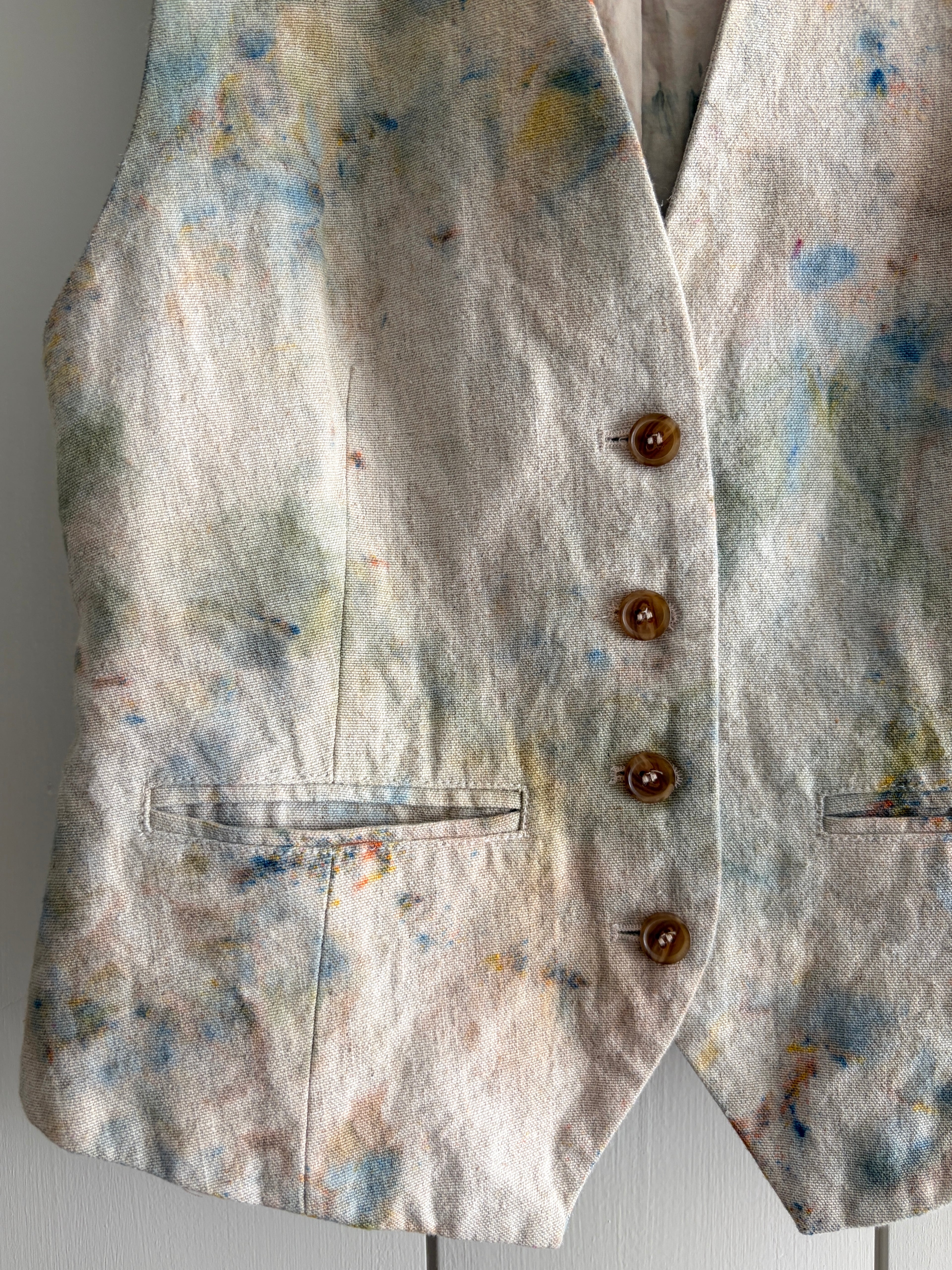 Apiece Apart Linen Vest, Sz 2
