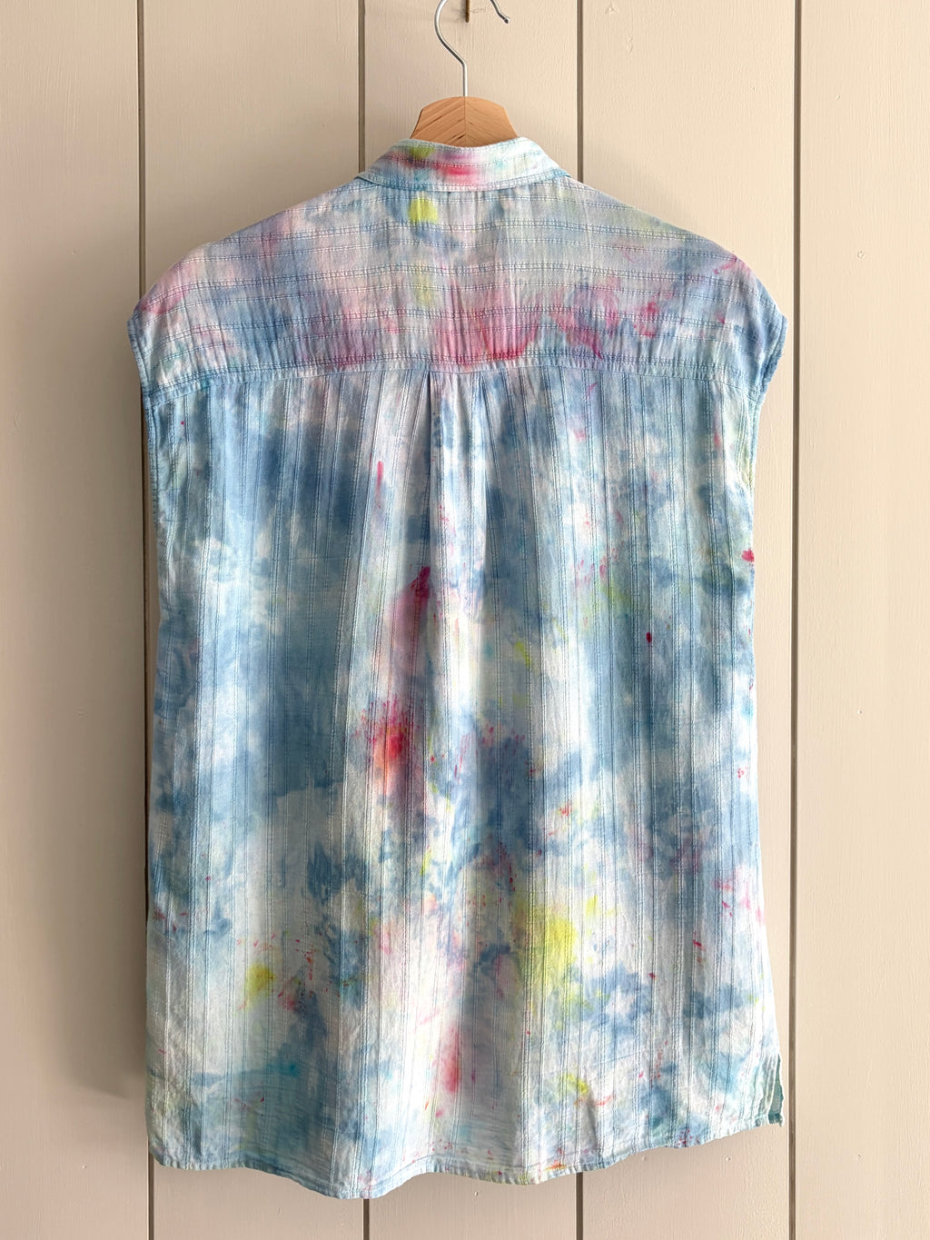 ATM Sleeveless Blouse, Sz S