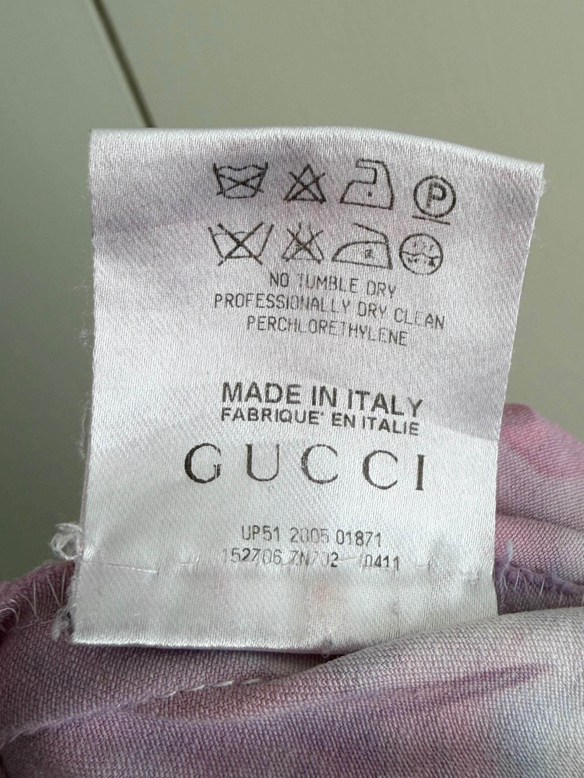 Gucci Tie-Front Pants, Sz 42