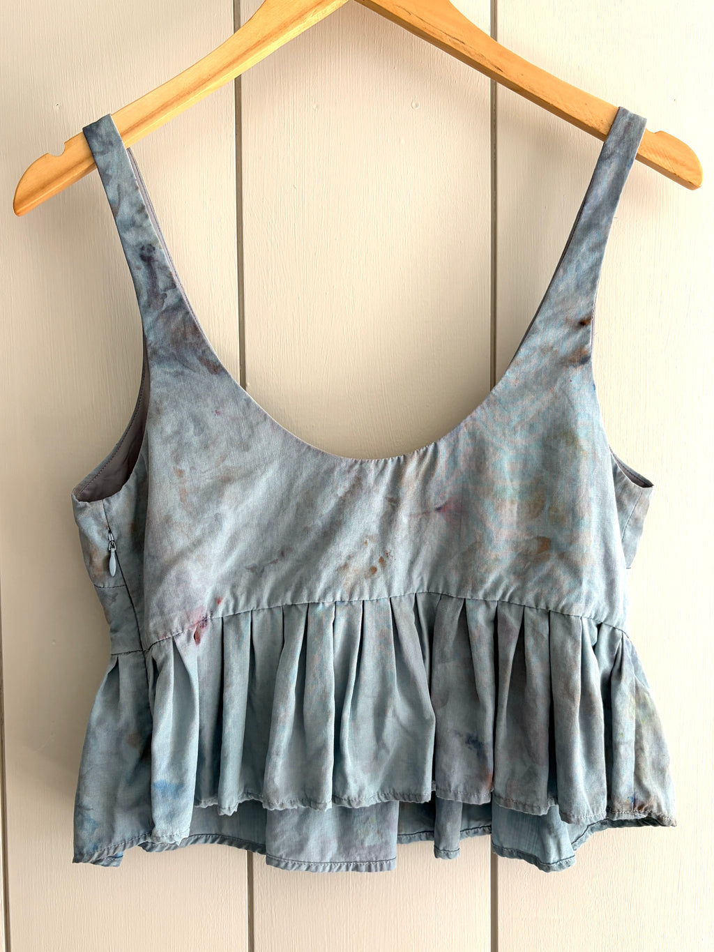 Mara Hoffman Linen Cropped Tank, Sz XS