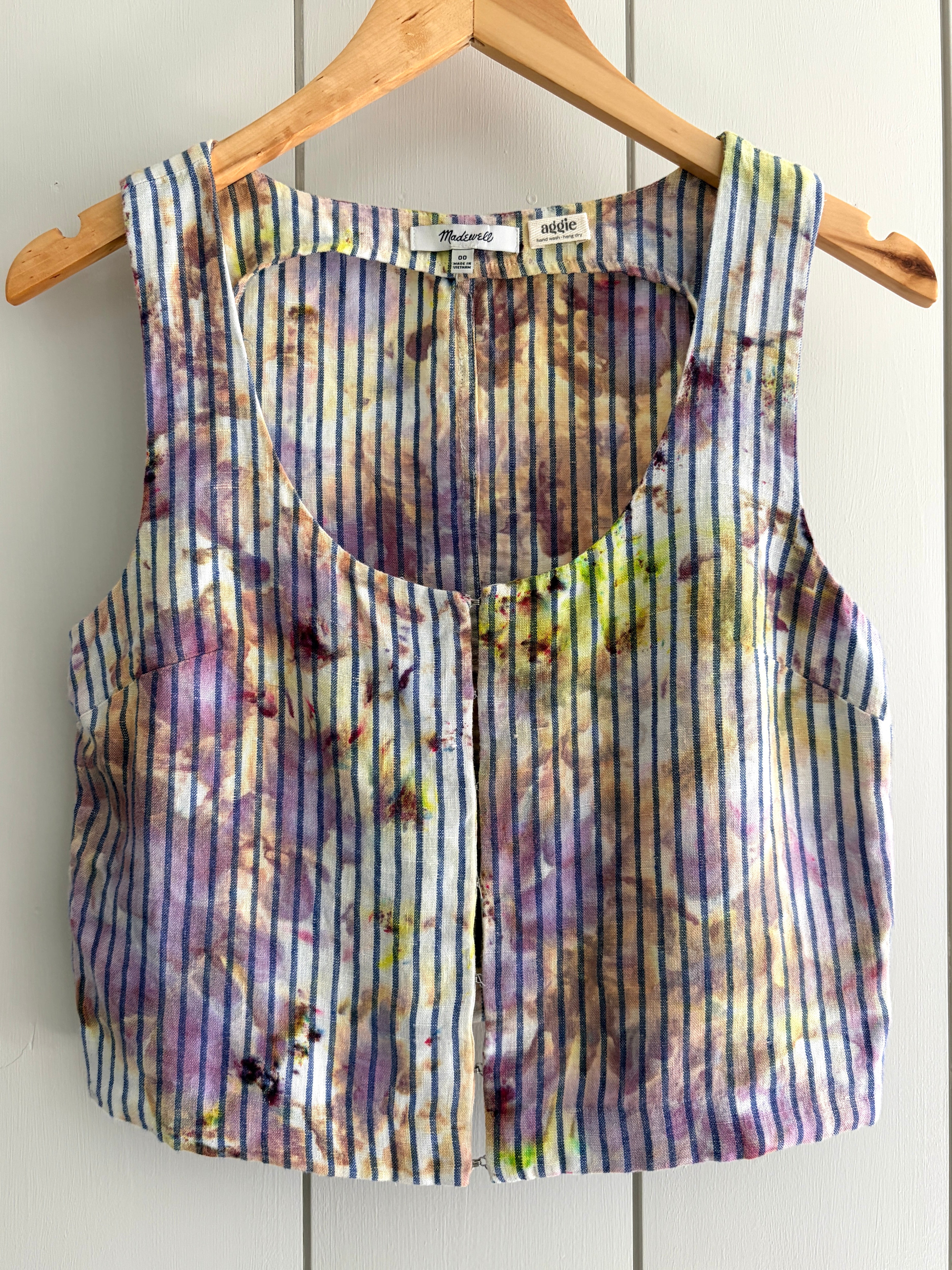 Madewell Cropped Tank, Sz 0