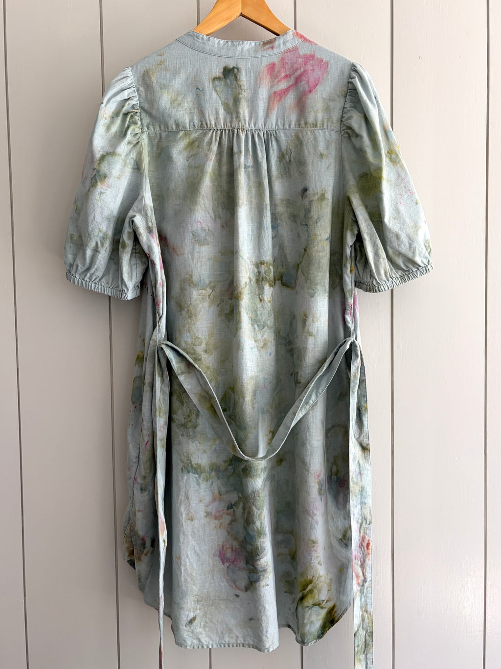 GAP Linen Belted Dress, Sz L