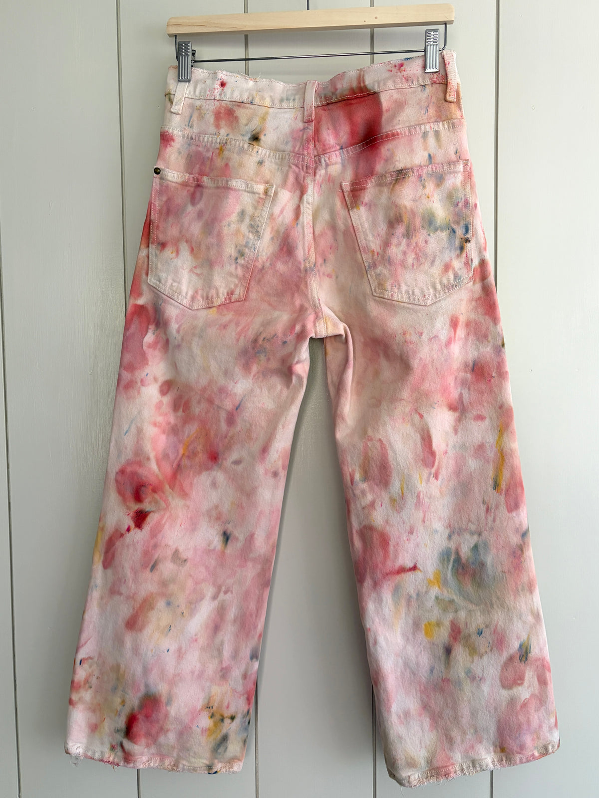The Great. The Rider Wide Leg Pants, Size 27