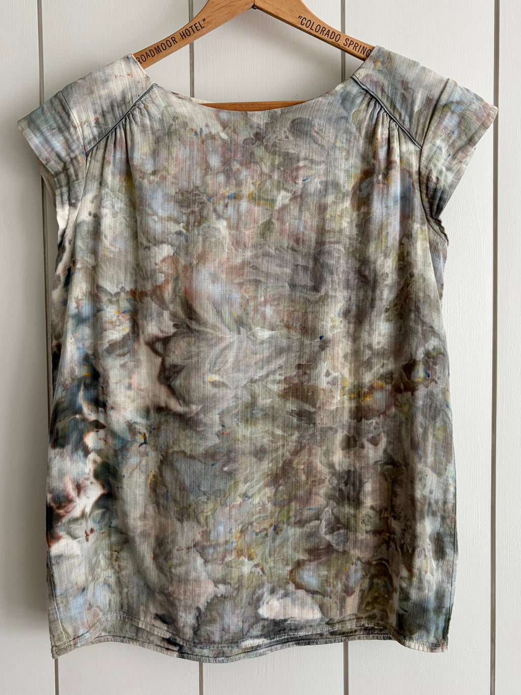Les Petits Carreaux Cotton Top, Sz S