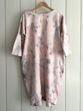 Black Crane Tunic Dress, Sz XS