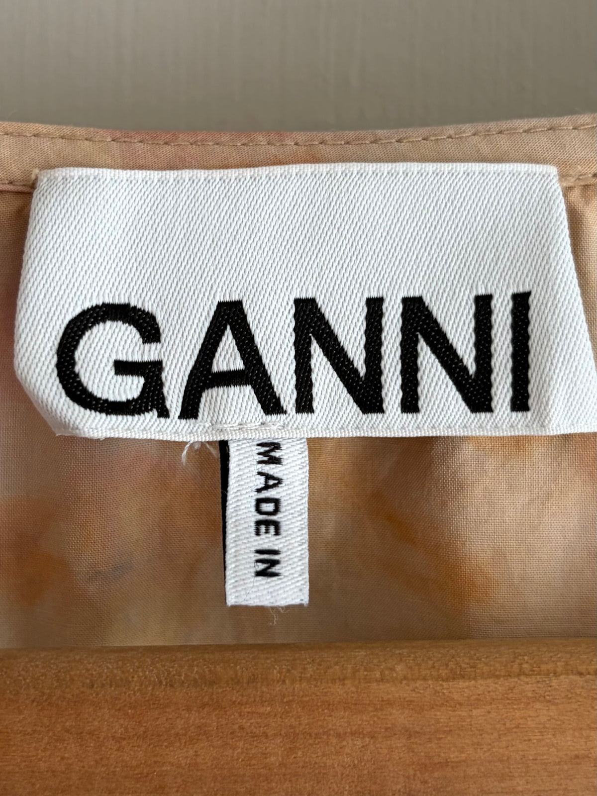 GANNI Ruffle Collar Blouse, Sz M